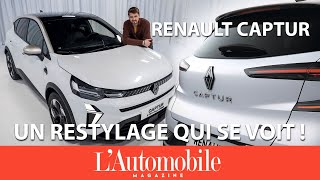 Renault Captur 2024 : il y a du changement sur le petit SUV français !