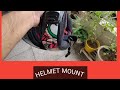 Easy setup for  gopro helmet mount axor