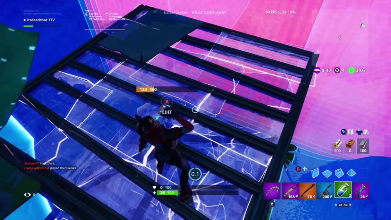 Insane console player destroys insane players in zone wars