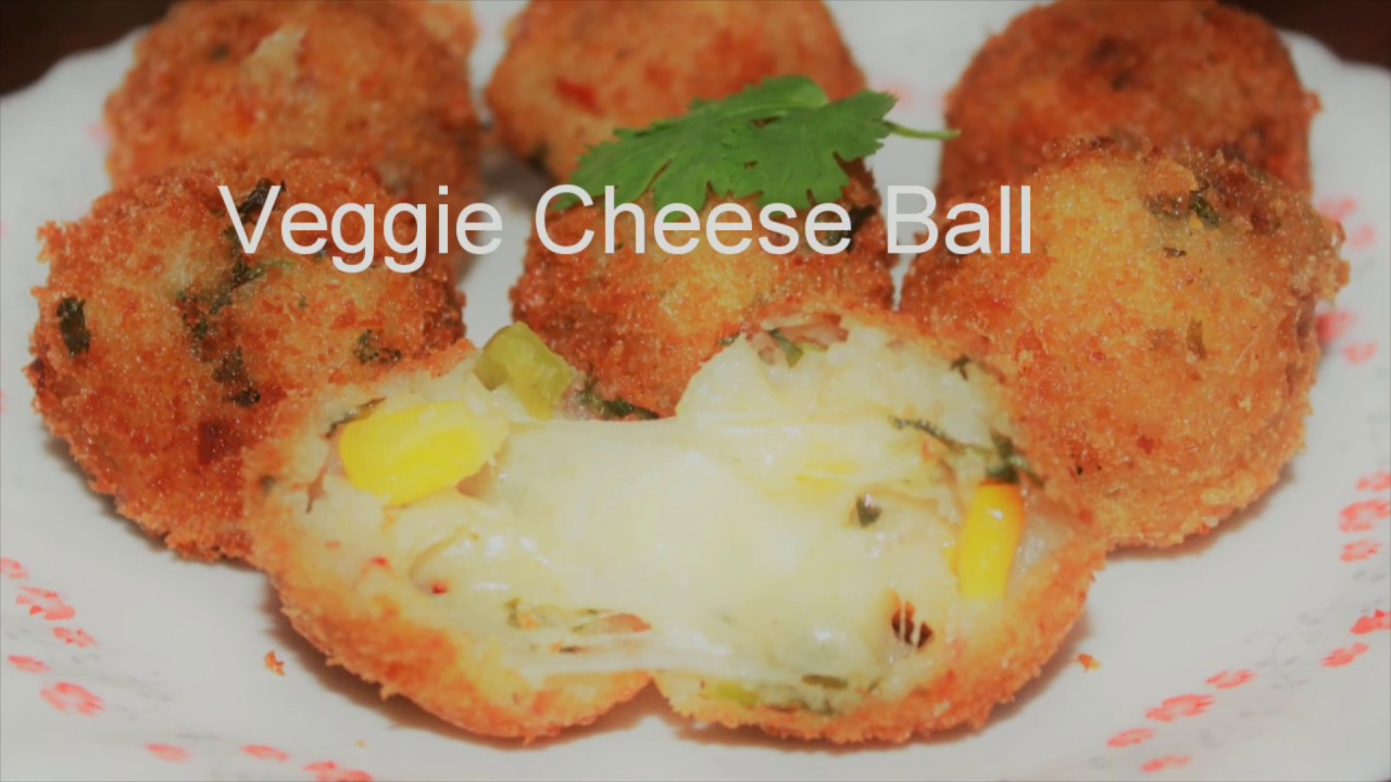 Crunchy Vegetable Cheese Ball