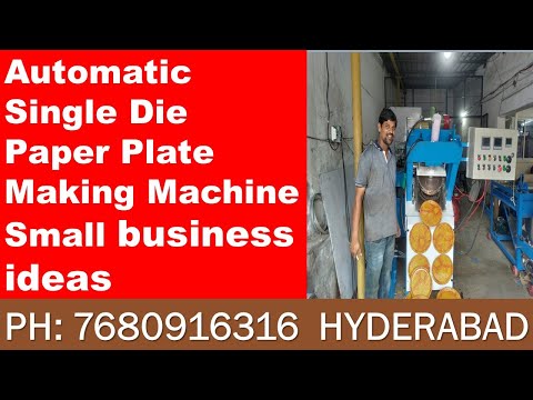 Automatic Paper Plate Machine Price
