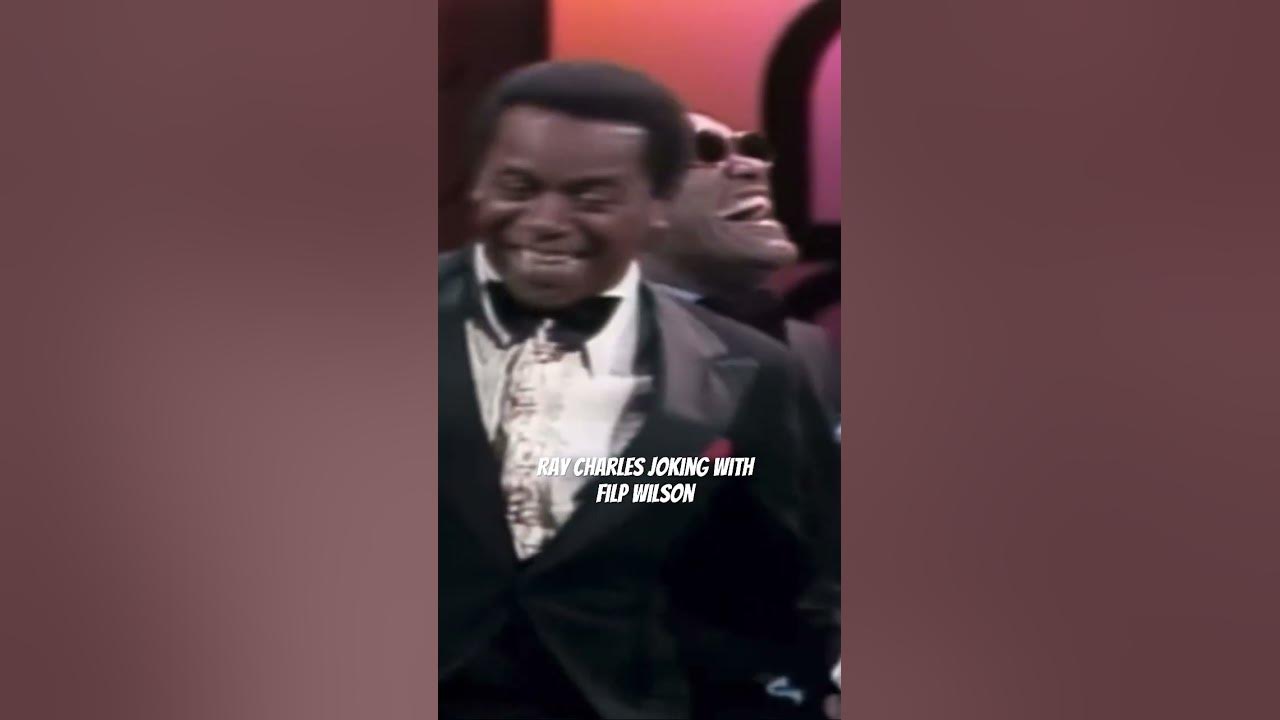 Ray Charles joking with Flip Wilson #raycharles #fyp #classiccomedy #oldies #subscribers