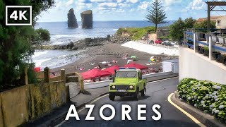 Scenic Coastal Drive in the AZORES 🇵🇹 | Mosteiros to Ponta Delgada (4K HDR)