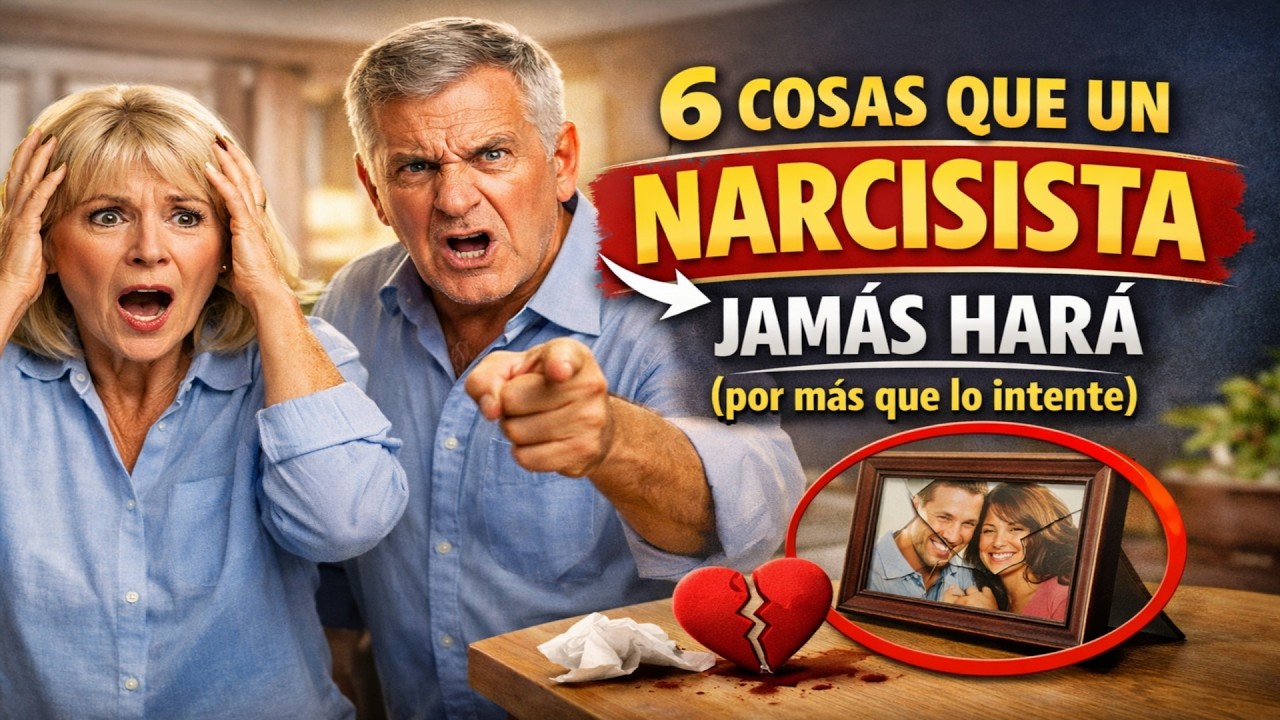6 cosas que un NARCISISTA jamás hará (por más que lo intente)
