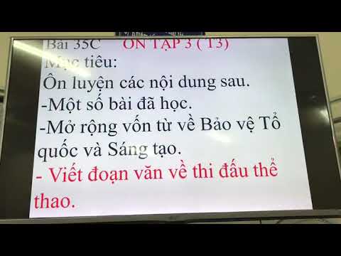 Bài 35 C: Ôn tập 3 (Tiết 3)