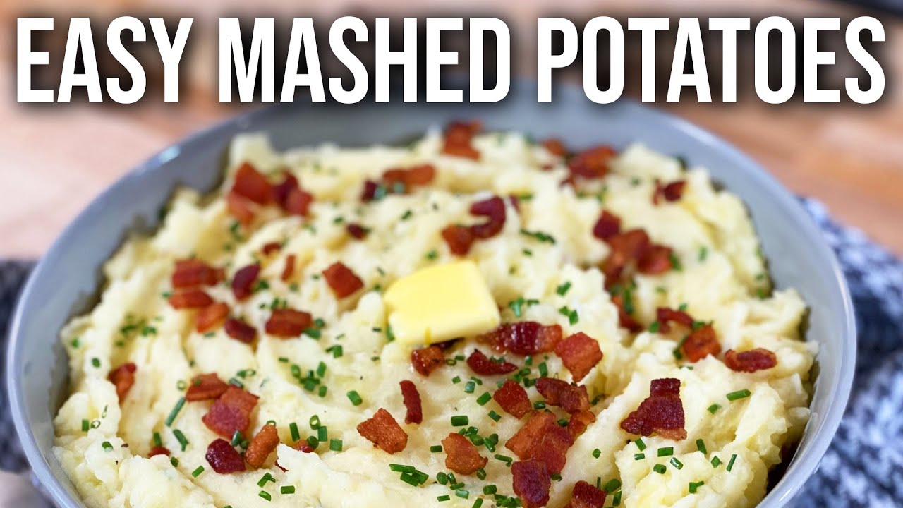 Delicious & Easy Thanksgiving Side Dish! Roasted Garlic Mashed Potatoes