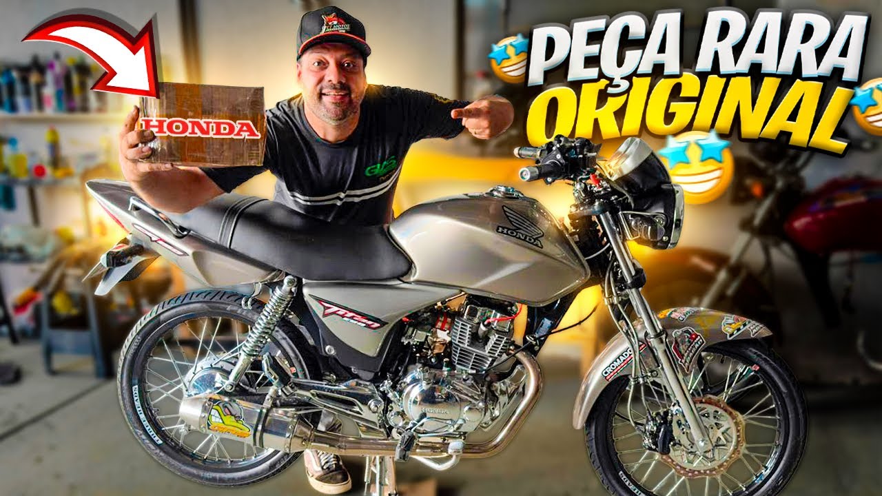 COM ESSA PEÇA A TITAN 150 VAI SER A MAIS COMPLETA DE TODAS 🤩 [ PEÇA ORIGINAL HONDA ]