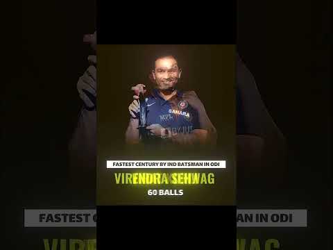 Fastest Century By Indian Batsman In ODI ☠️