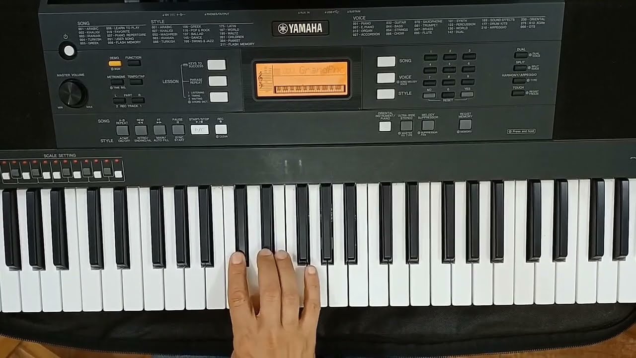 تعلم عزف اغنية ان راح منك ياعين علي الاورج🎹 بطريقه بسيطه للمبتدئين #تعليم_اونلاين