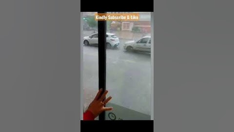 #actofkindness 90 #saving #human & #bird from #hailstorm