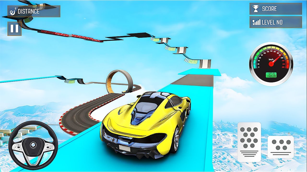 Stunts Car Racing Xtreme Game 2023 3D Offline Traffic Cars Driving