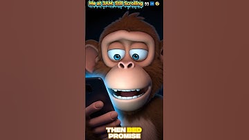 Monkey Can’t Stop Scrolling | Relatable Meme 😂📱🙈 #MonkeyMeme #PhoneAddiction #FunnyMonkey  #funny