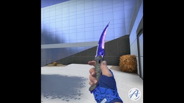 Flip Knife Doppler (Sapphire) in CSGO (2024) #Shorts