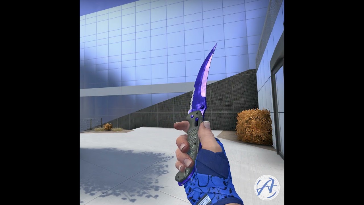 Flip Knife Doppler (Sapphire) in CSGO (2024) 