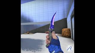 Flip Knife Doppler Sapphire In Csgo 2024