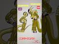 【黄金の最強兄弟】変身フリーザVSクウラ【リクエスト】 #shorts #dragonball #dragonballz #ドラゴンボール