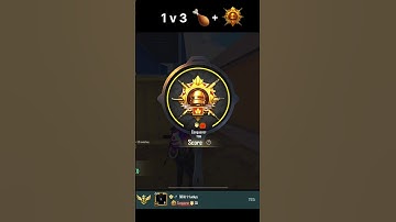 1 v 3 Chicken Dinner in Conqueror Lobby 🔥 #biel #bgmi #shorts