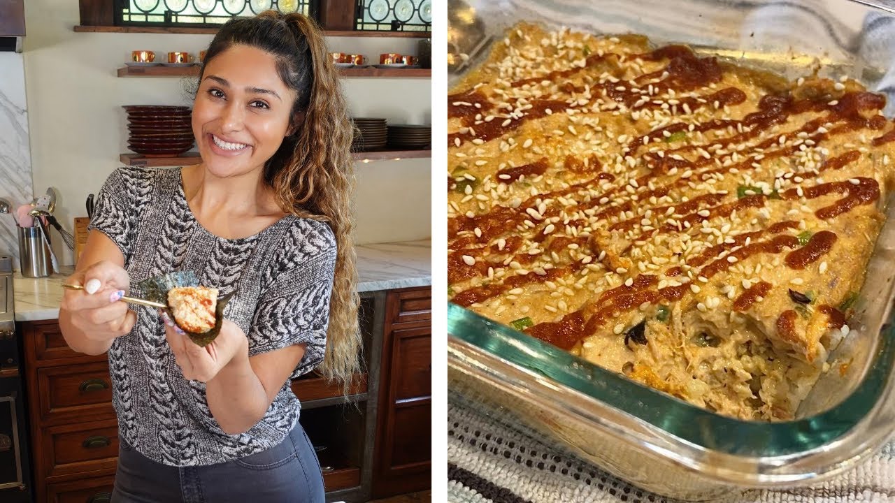 KETO SUSHI SPICY TUNA BAKE! EASY & SIMPLE LOW CARB RECIPE! 6G NET CARBS TOTAL