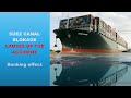 Causes of the accident of vessel Ever Given in Suez Canal - Bank effect