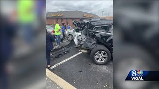 Cab flips, damages four parked cars in Lancaster County