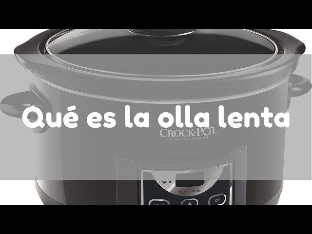 Qué es una Crock-Pot: para qué sirve y cómo funciona