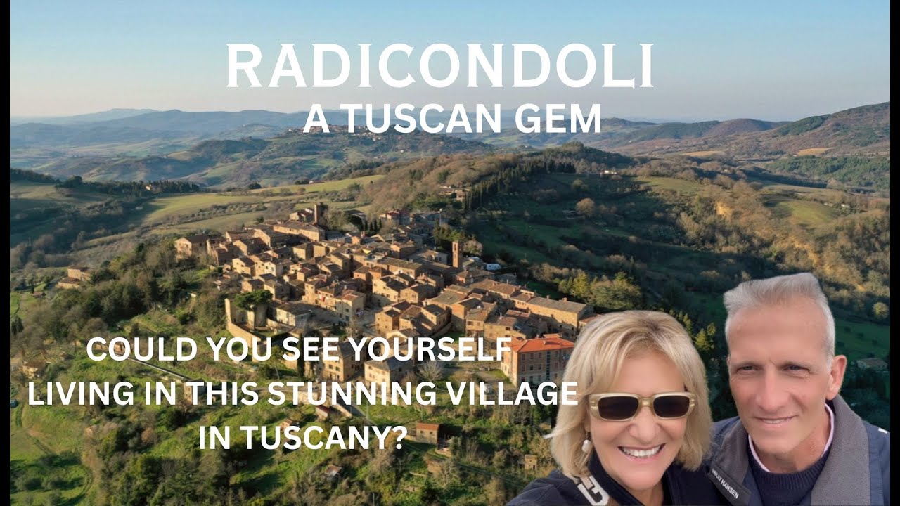 RADICONDOLI  - THIS GORGEOUS TUSCAN VILLAGE WILL PAY YOU TO LIVE THERE! COME VISIT WITH US