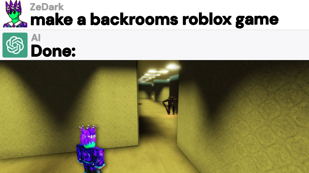 Procedural Backrooms Game In Roblox [info in comment] : r/backrooms