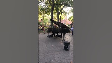Thumbnail of Piano at Washington Square Park New York #shorts