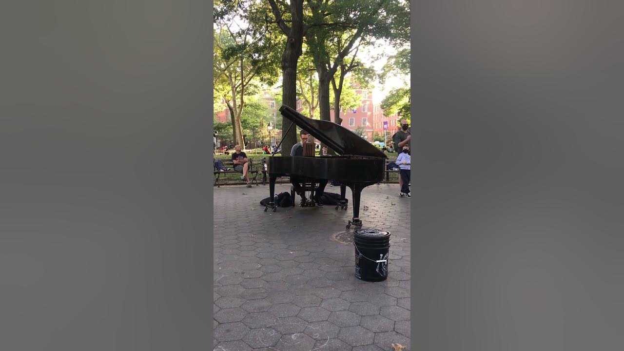 Piano at Washington Square Park New York #shorts
