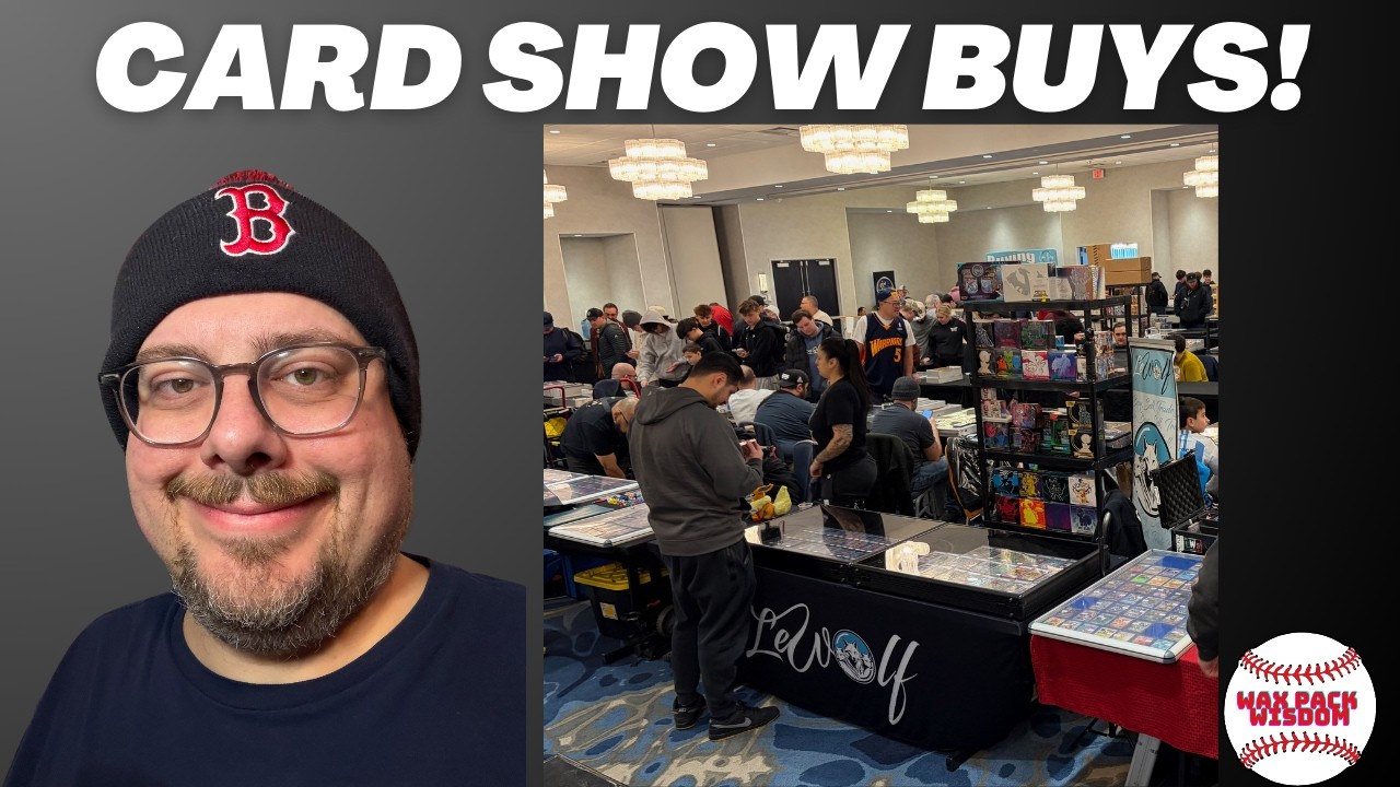 Покупки на карточной выставке! Коллекционные карты разных десятилетий. А также, в память о Билле ...