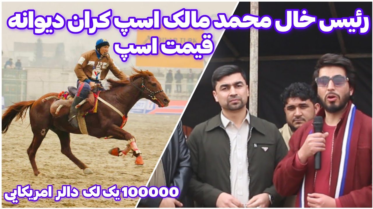 گزارش ارشاد یعقوبی / همراه رئیس خال محمد ولی‌زاده یکی از اسب داران ولایت کندز