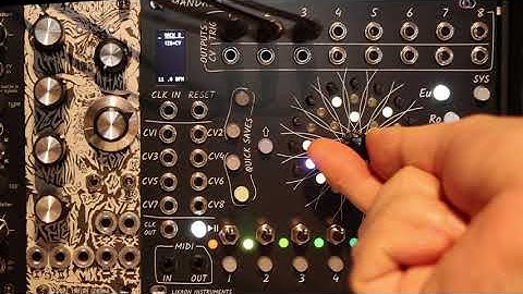 Mandala mk2 tutorial 2: manual steps, locked steps, lock and unlock all.