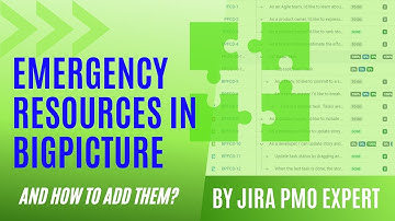 How to Add Emergency Resources to Your Jira Projects with BigPicture