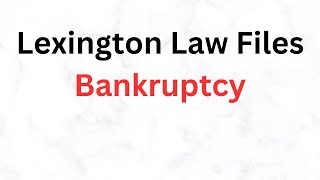 Credit Repair GIANT Lexington Law files for bankruptcy protection by Alabama Consumer Protection Lawyers 1,559 views 10 months ago 10 minutes, 9 seconds