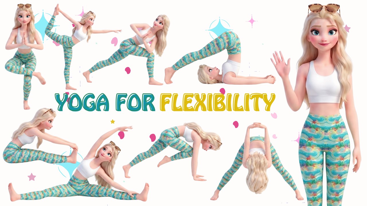 Super Flexibility in 8 Minutes! | Yoga for Kids Health | Yoga Poses for ...
