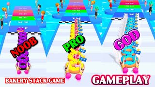 Bakery Stack - Baking GamesCooking Fun Run Race.. Multiple Levels Gameplay @monchinghagus Wealth