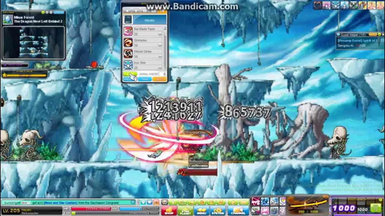 [Global MapleStory] Asylum update, Hayato's Shinsoku and Hyper Shinsoku YouTube
