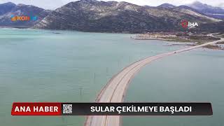 Sular Çeki̇lmeye Başladi
