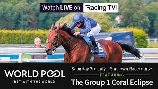 2021 Coral Eclipse Stakes (G1) Saturday July 3rd.