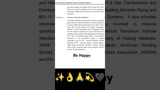 Process Piping Fundamentals, Codes And Standards Course No M05-023