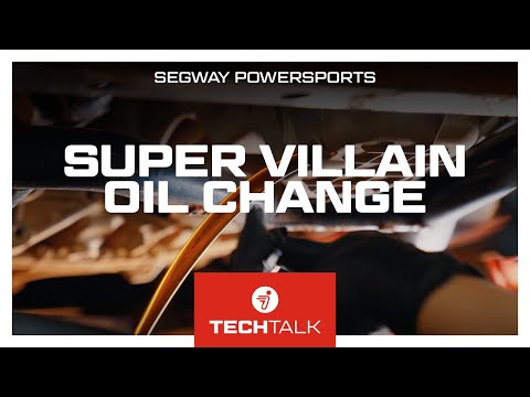 HOW TO: Change the Oil on your Super Villain | Segway Tech Talk