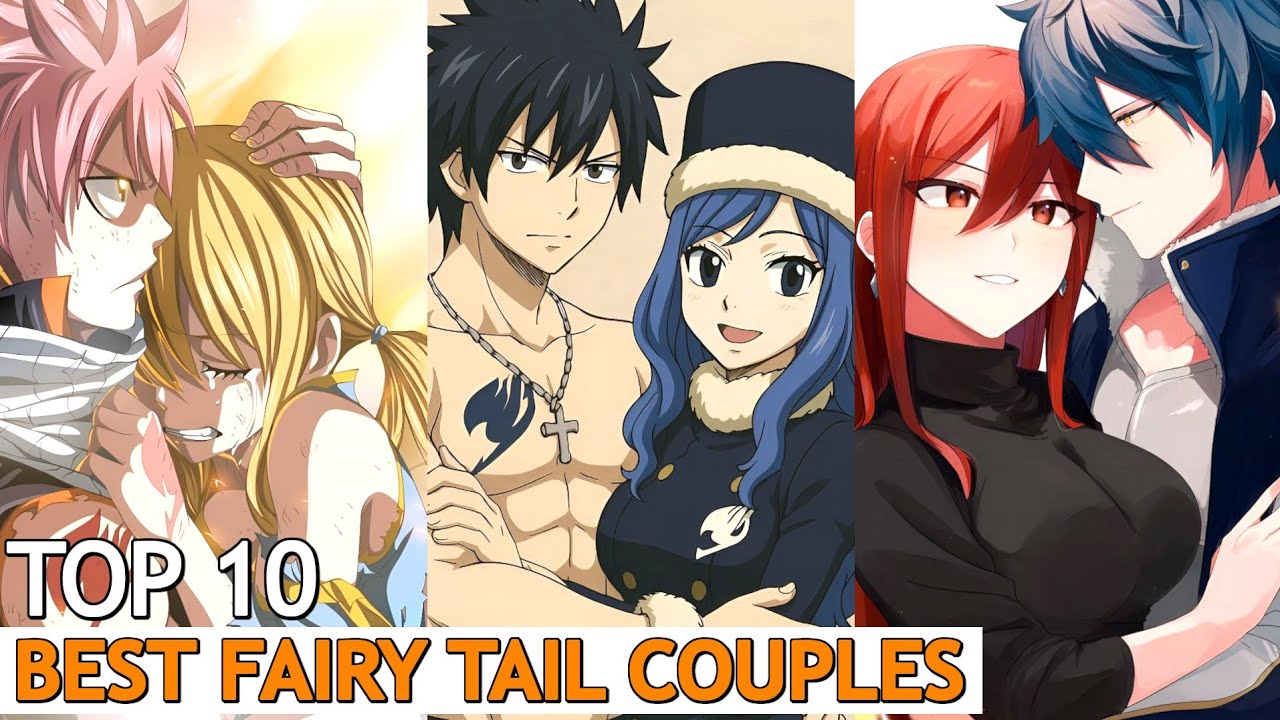 Top 10 Best Couples In Fairy Tail Anime (HINDI) | AnimeFlick