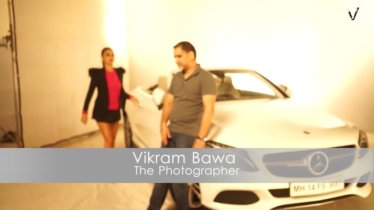 Watch how we light and shoot the Mercedes-AMG car