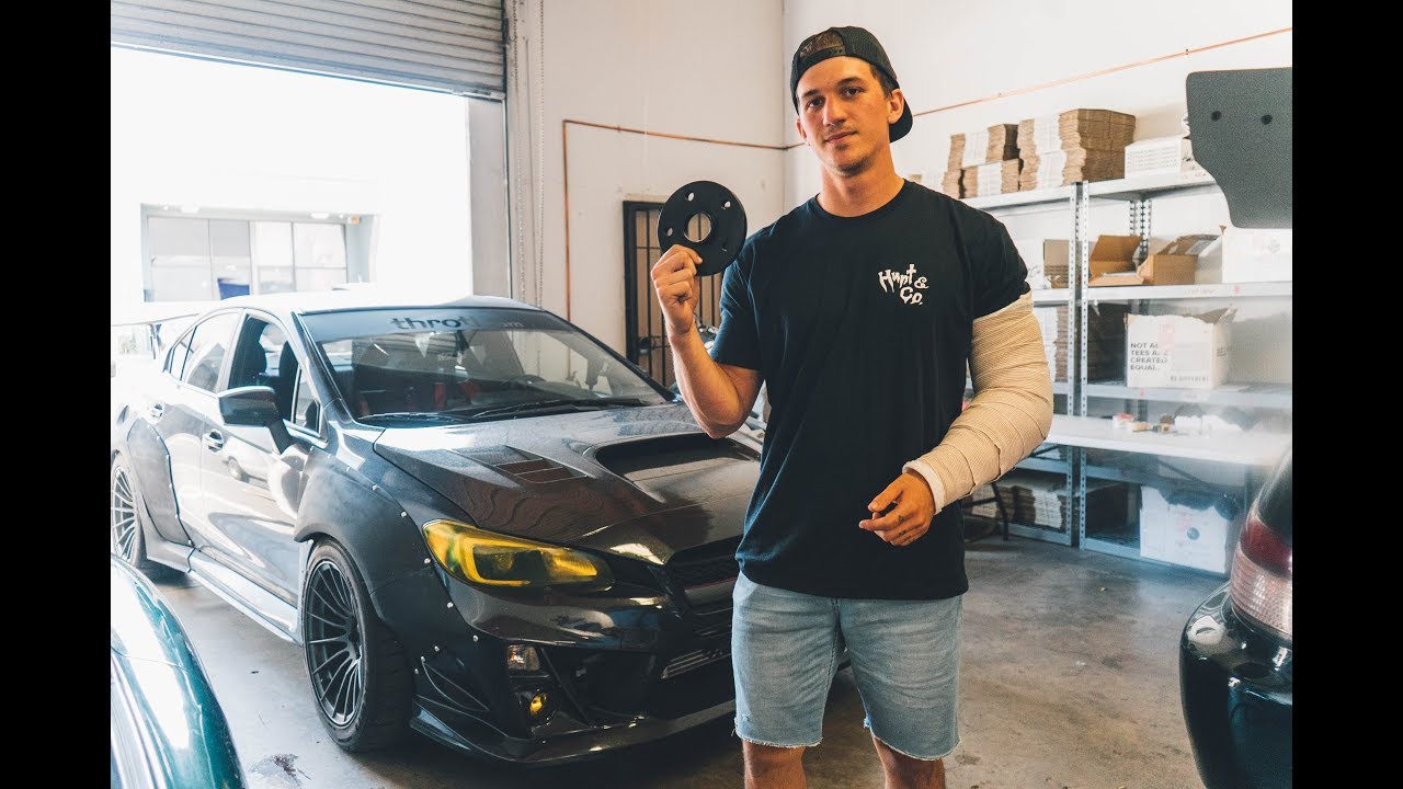 THEY DON'T FIT - TEST FITTING WRX WHEEL SPACERS