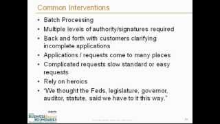 Lean Ohio - Transfering State Government One Process at a Time - Part III of IV