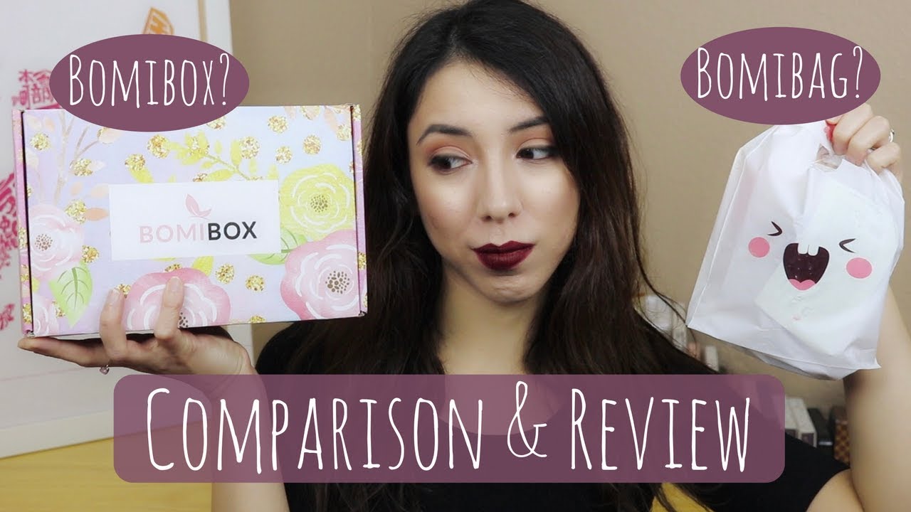 BomiBox vs BomiBag | Korean Beauty Subscription Service Comparison & Review!