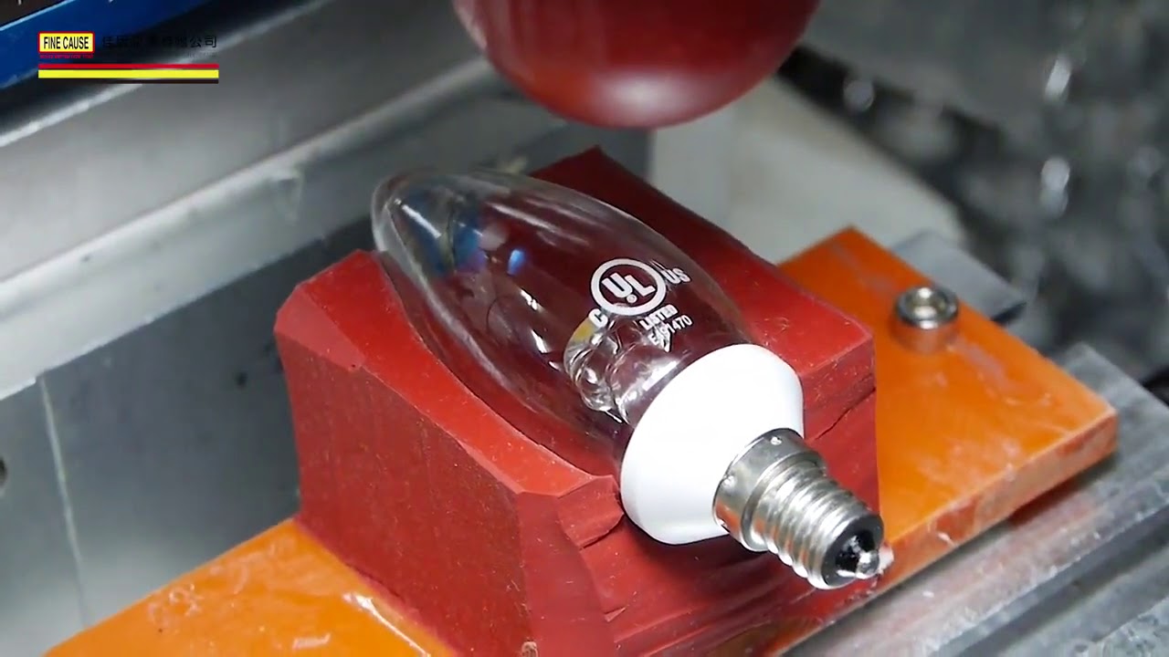 Pad printing-Glass - LED light bulb-【FineCause】