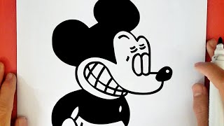 COMMENT DESSINER MICKEY MOUSE FNF