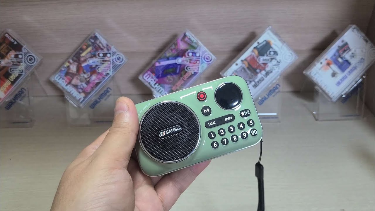 AliExpress Digital FM Radio Bluetooth Speaker SANSUI F21 - YouTube