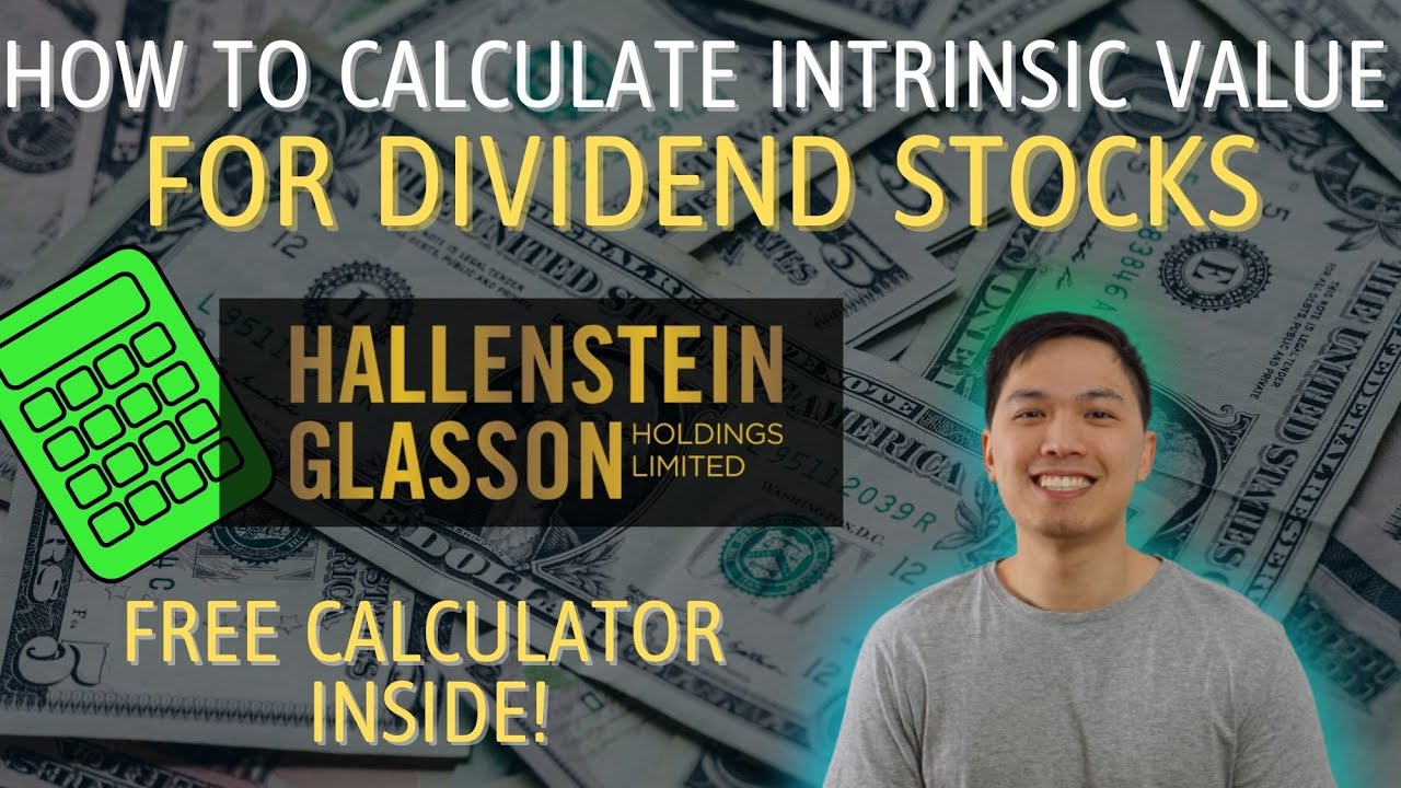 How To Calculate Intrinsic Value For Dividend Stocks | Hallenstein Stock (HLG NZX) Example - YouTube